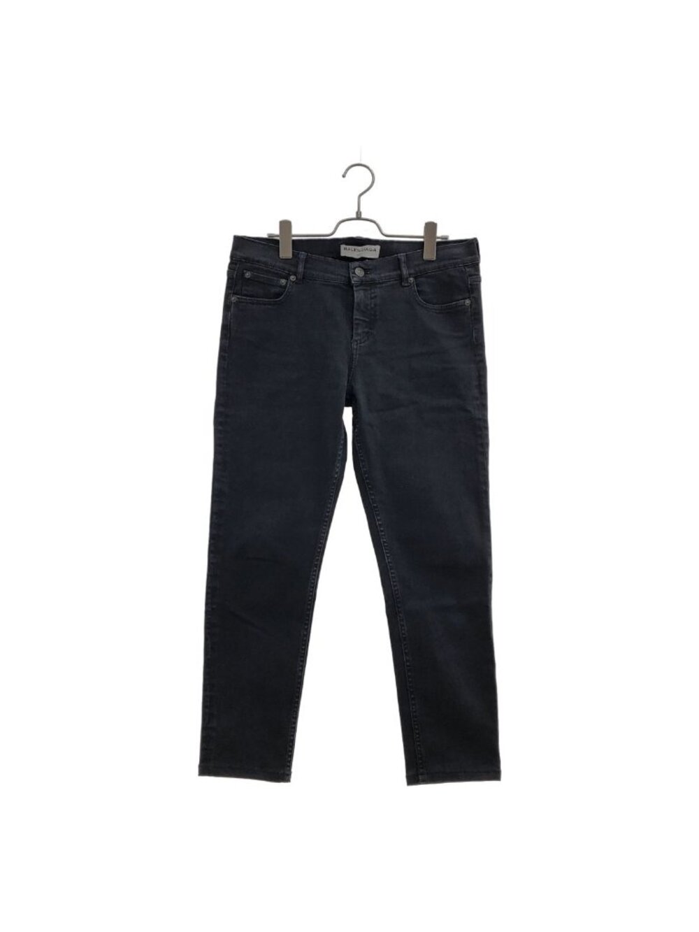 Balenciaga Stretch Skinny Denim Pants Black 40